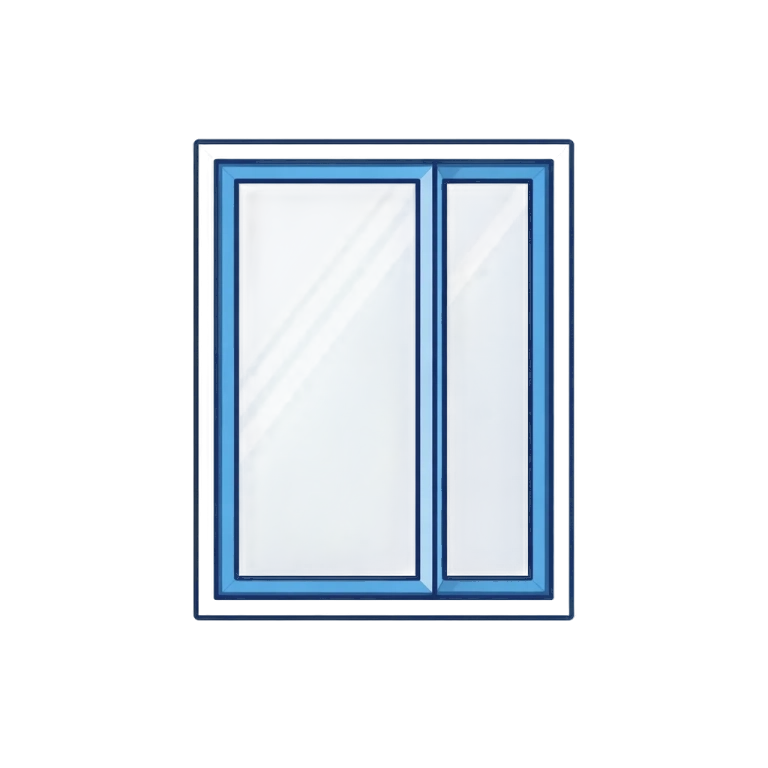 Double glazing window icon design