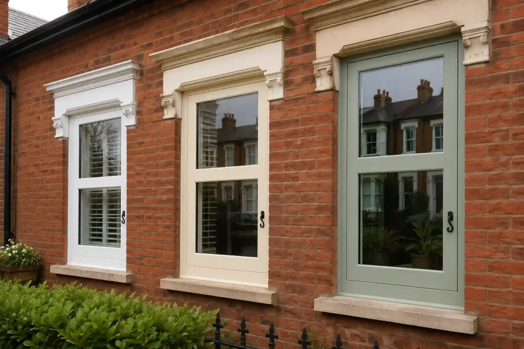 heritage colour palette on period property