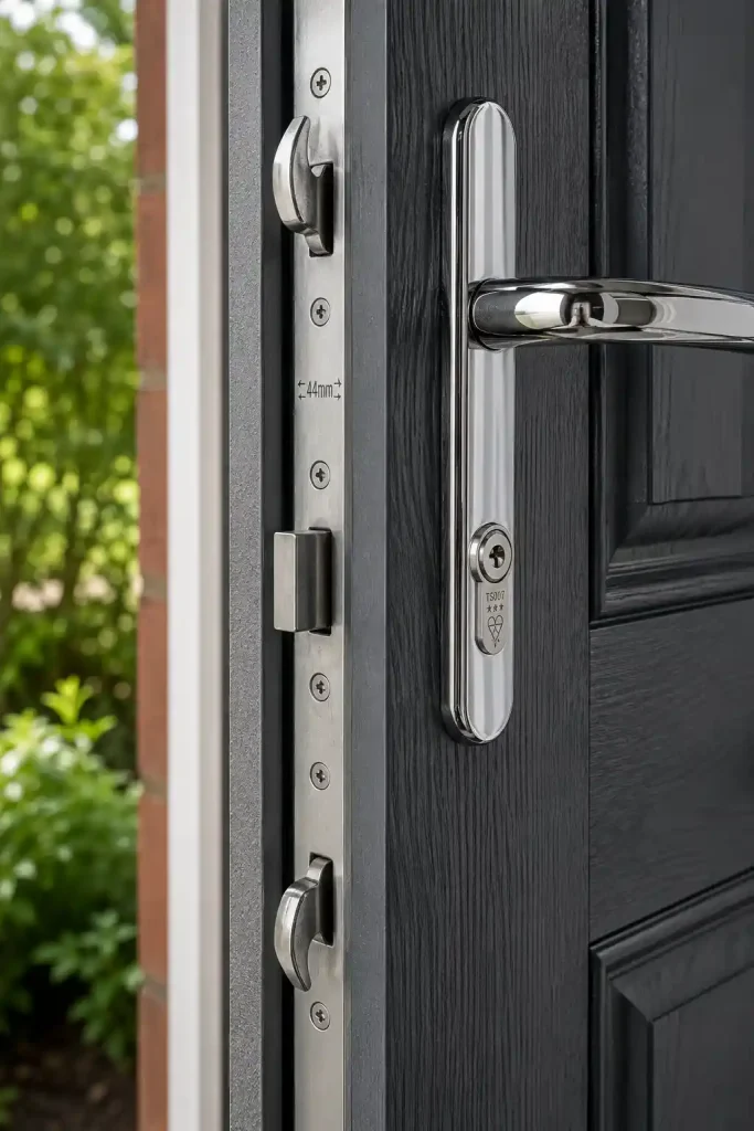 security hardware close-up